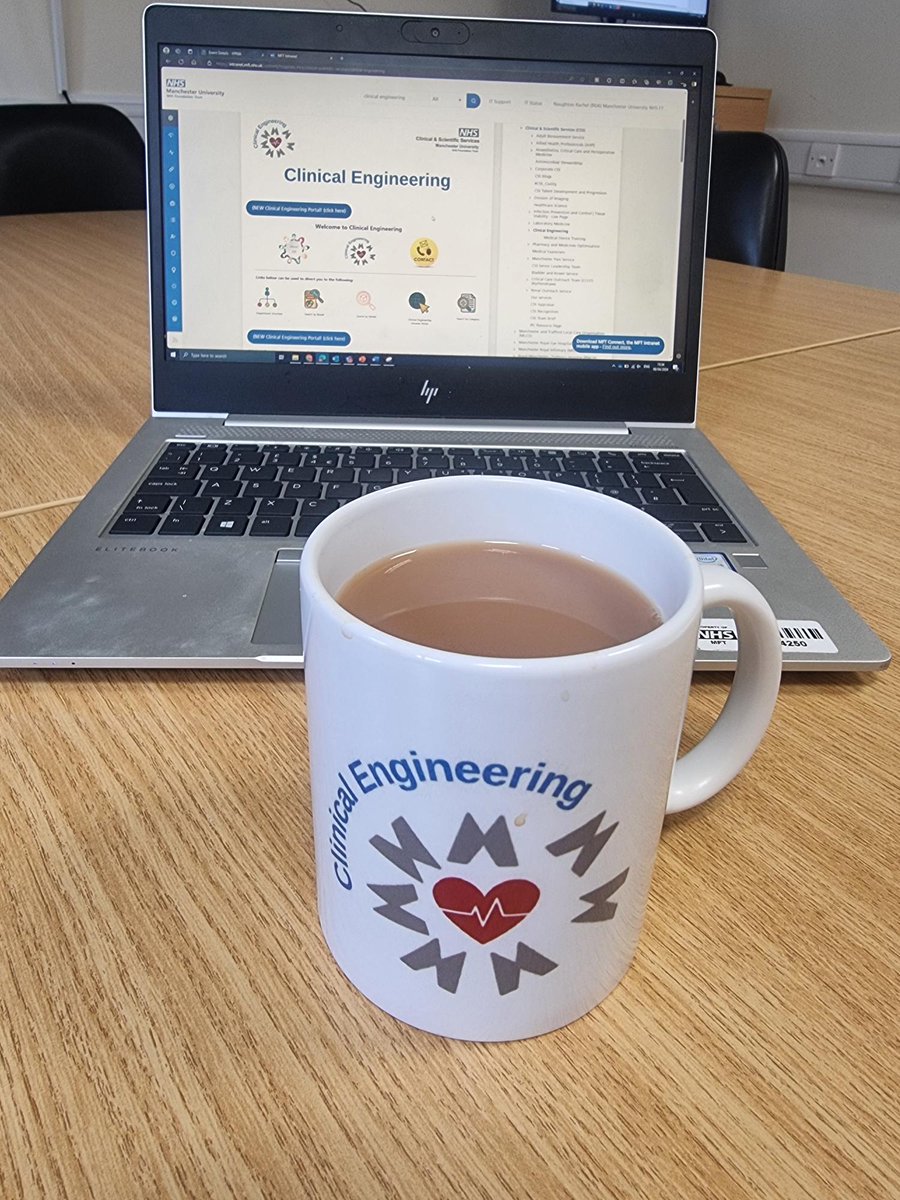 MFT_CSS's tweet photo. ☕️ Having a cuppa browsing the new Clinical Engineering portal - nice one team, it is sooo much easier to use your amazing services!! 

Let us know what you think 🤔

@ClinicalEngMft 

https://t.co/Zfvs55F8TM https://t.co/aV9SVuwqk4