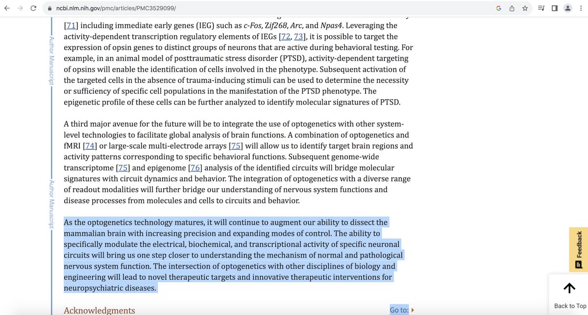 2012... What is 'normal'? What is 'pathological'?

Molecular Tools and Approaches for Optogenetics

ncbi.nlm.nih.gov/pmc/articles/P…