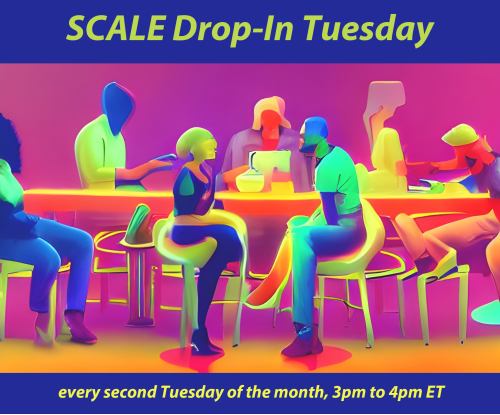 Tomorrow is drop-in day - join the SCALE community exchange from 3pm to 4pm EDT, bring your stories, projects and pressing questions! Register here: us06web.zoom.us/meeting/regist…
#art4climate #culture4climate