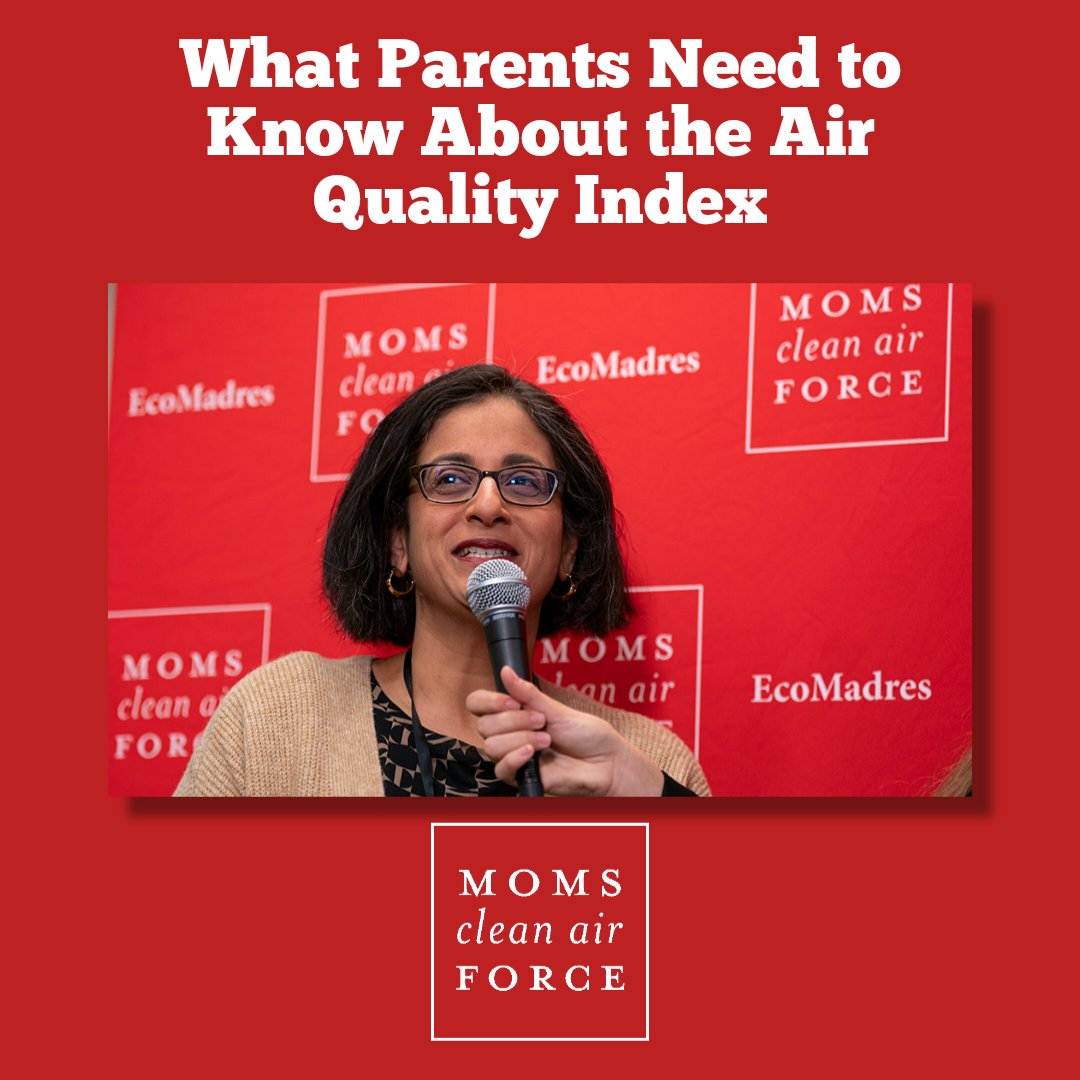 What Parents Need to Know About the #AirQuality Index. @LisaPatelMD momscleanairforce.org/air-quality-in…