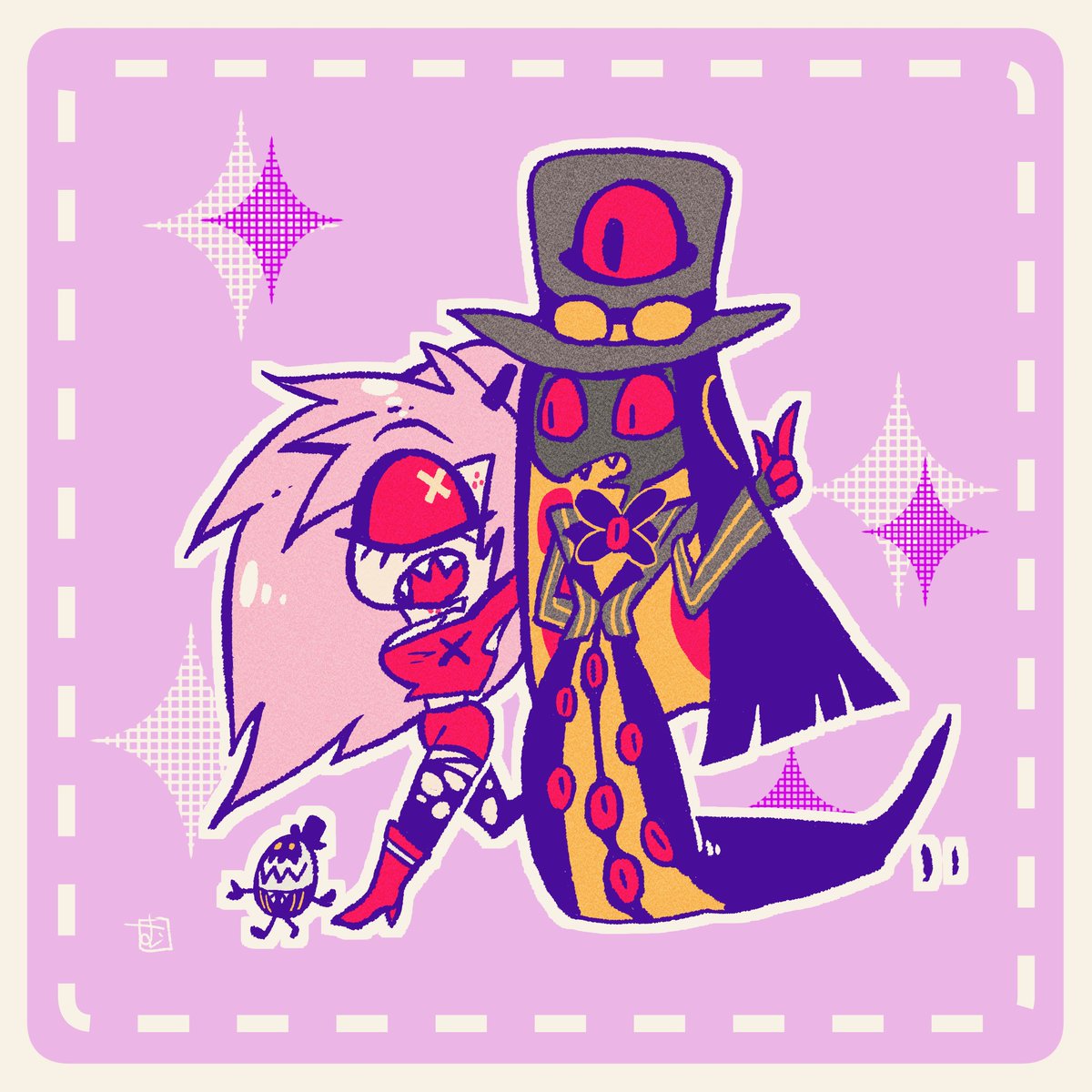 こういうのもっと見たかったなぁ～😭
 #HazbinHotelCherriBomb 
 #HazbinHotelSirpentious 
 #cherrisnake