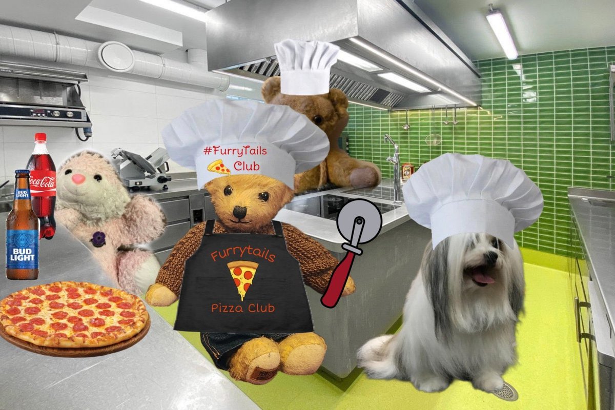 Pals! Please remember that tomorrow night is also #FurryTails famous Pizza Club. There will be lots of pizza, pals and of course fun! We hope you'll join us!
