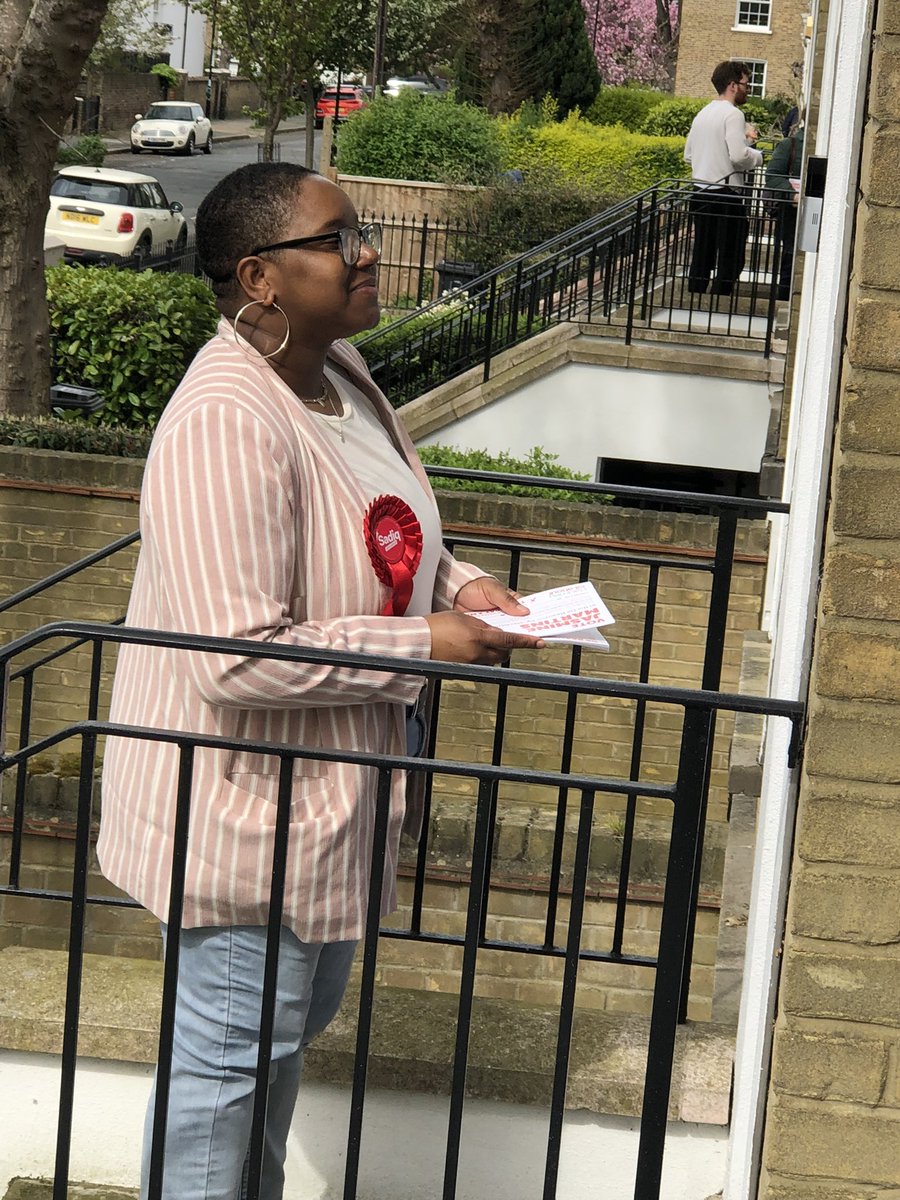 After a weekend of campaigning in De Beauvoir and Hoxton East, supporting @JasziieeM & @FarukDalTinaz, Clayeon McKenzie & I spent the morning speaking to residents in Hoxton West where we had great conversation on why it’s crucial to vote for @SadiqKhan and @Semakaleng on 2 May