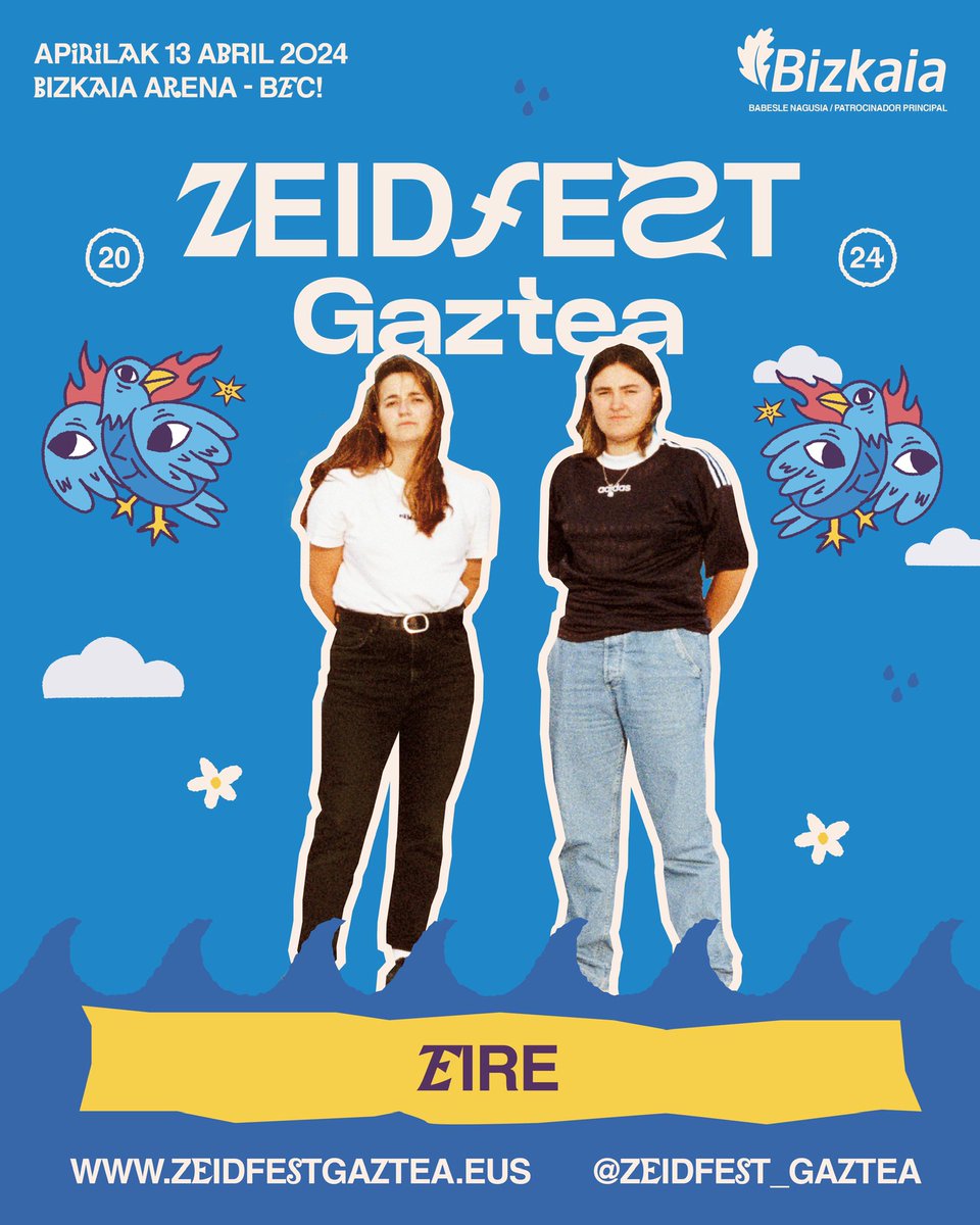 EIRE (@eiretik) on Twitter photo LARUNBATIAN <a href="/zeidfest_gaztea/">ZEIDFEST GAZTEA 2025</a> N EONGO GEA SANTELMOTAKO PAÑUELUA KENDU RE IN GABE🥰🥰🥰 Azken sarrerak geatzeia garaiz zauete🤭 zeidfestgaztea.eus LARUNBATIAN <a href="/zeidfest_gaztea/">ZEIDFEST GAZTEA 2025</a> N EONGO GEA SANTELMOTAKO PAÑUELUA KENDU RE IN GABE🥰🥰🥰 Azken sarrerak geatzeia garaiz zauete🤭 zeidfestgaztea.eus