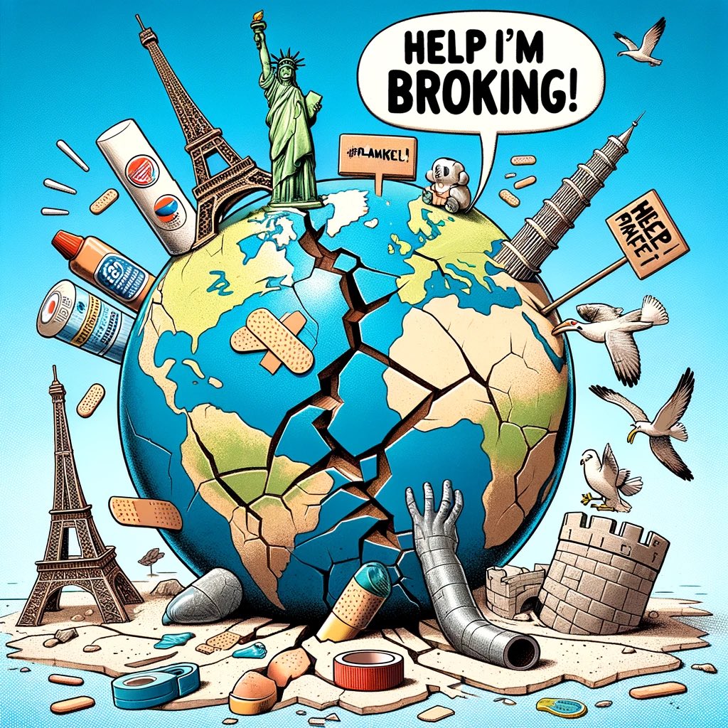 LaughsTech's tweet image. Help, I&apos;m broking! #PlanetProblems