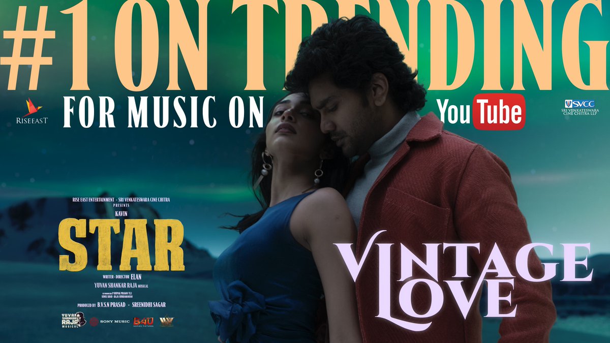 #Star - #VintageLove Trending No 1⃣ Place !

🔗 bit.ly/StarVintageLov…

@Kavin_m_0431 ! @elann_t ! @riseeastcre !
#CineTimee !