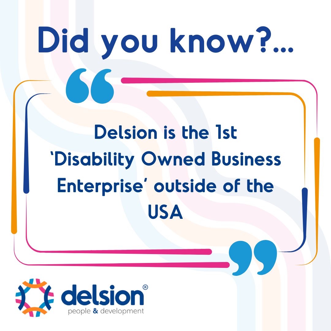 This milestone marks a significant step in promoting inclusivity in the global business world. Jules’ passion and leadership is changing the narrative for a more inclusive world. An inspiration to us all!💜 #Delsion #EDI #DYK #DisabilityOwned #GlobalImpact #BreakingBarriers
