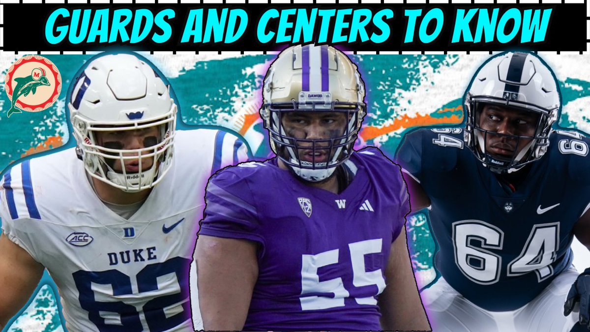 I will be discussing the interior Offensive line class on stream today at 4:45pm est Bets fits for the dolphins. Come check it out: youtube.com/watch?v=R_Zohw…
