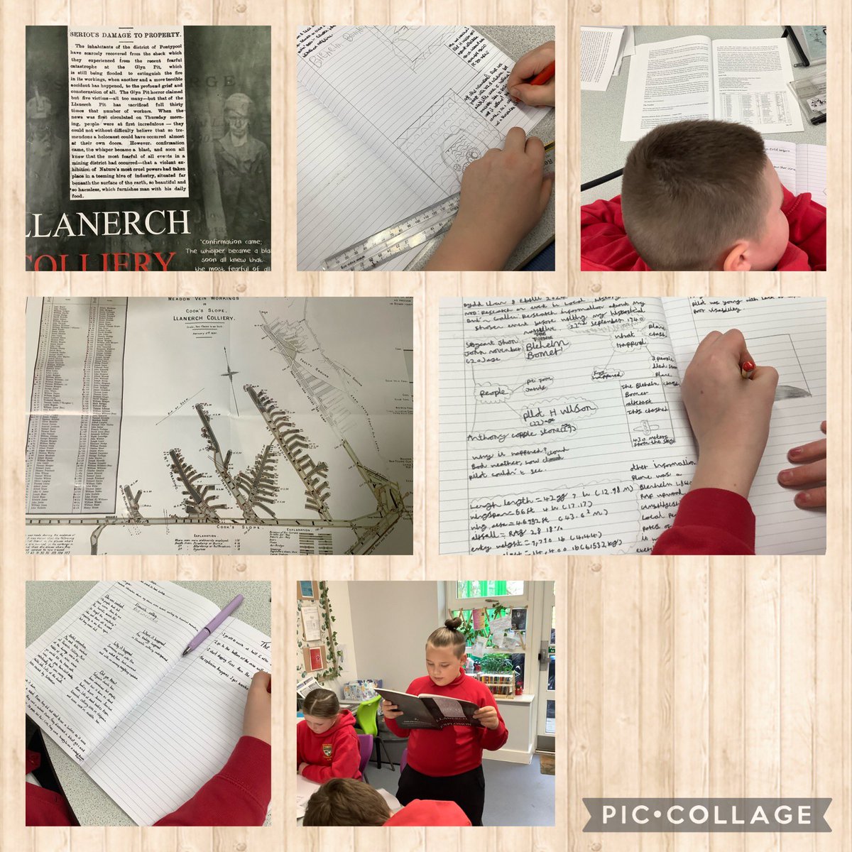 We have had an interesting afternoon researching local history looking at the Blenheim bomber and Llanerch colliery disasters in preparation for our historical narratives✍️ I cannot wait to read your finished pieces 📖#ethicallyinformedcitizens @MrsHLeeY56 @garntegprimary