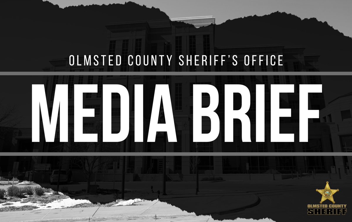 Olmsted County Sheriff's Office #MediaBrief
April 8, 2024
 
View online: olmstedcounty.gov/government/cou…

#OlmstedCounty