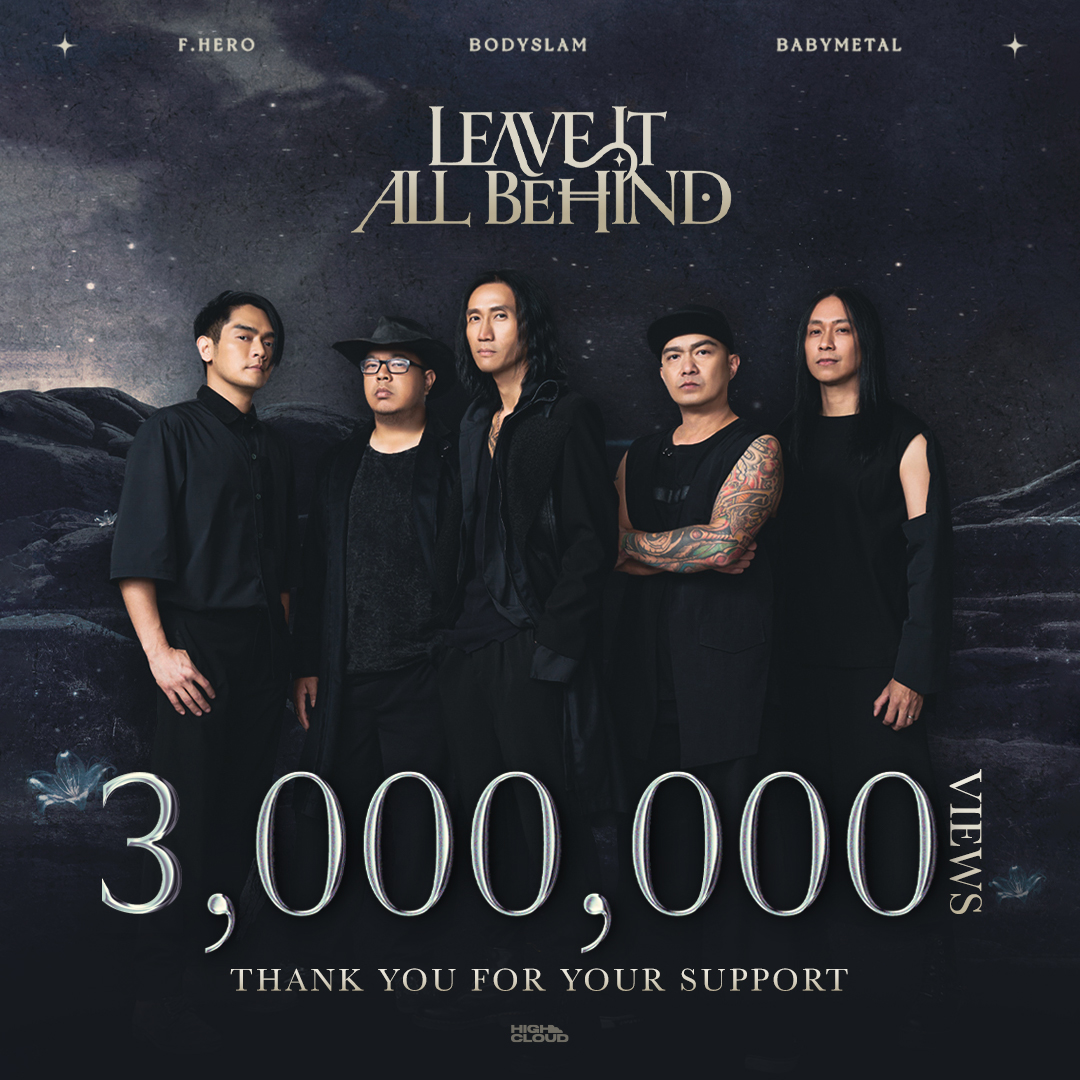 🔥 ‘LEAVE IT ALL BEHIND’ hits 3,000,000 Views on YouTube 🎉 #FHERO x #BODYSLAM x #BABYMETAL - ‘LEAVE IT ALL BEHIND’ ❤️‍🔥 youtu.be/7rdc-QV6P6s DL & STREAMING 🎧【Japan】 lnk.to/FBB_LIAB 🎧【Outside of Japan】 bfan.link/Leave-It-All-B… Thank you for your support🔥 #LIAB