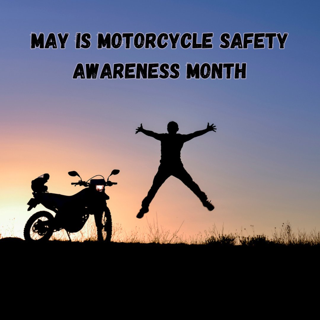 Happy first day of Motorcycle Safety Awareness Month!