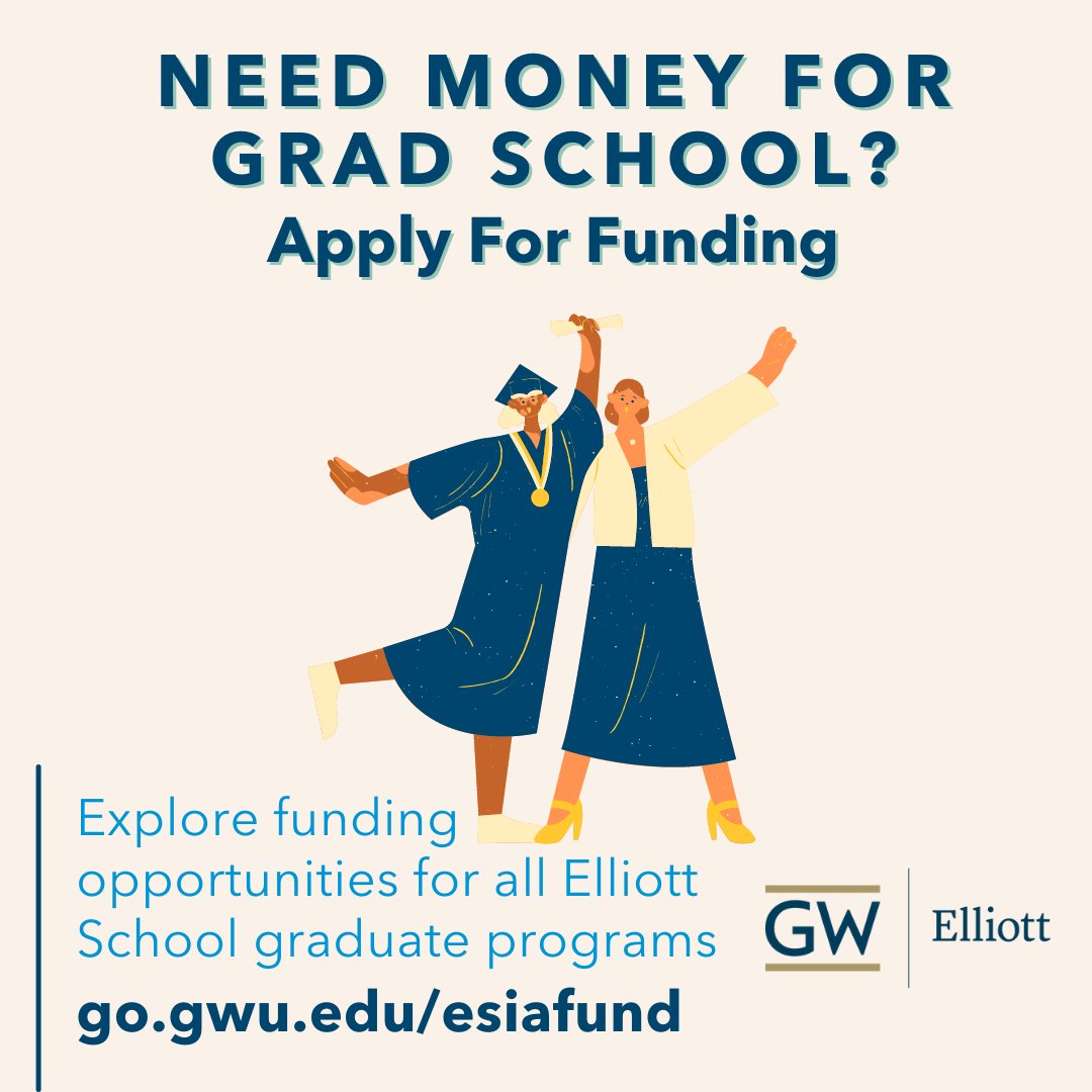 Will you be applying to <a href="/GWUIDS/">GWDevelopmentStudies</a>? Don’t forget to consider your funding options! Visit ow.ly/olxW30szI7o for details on fellowships and other #funding opportunities