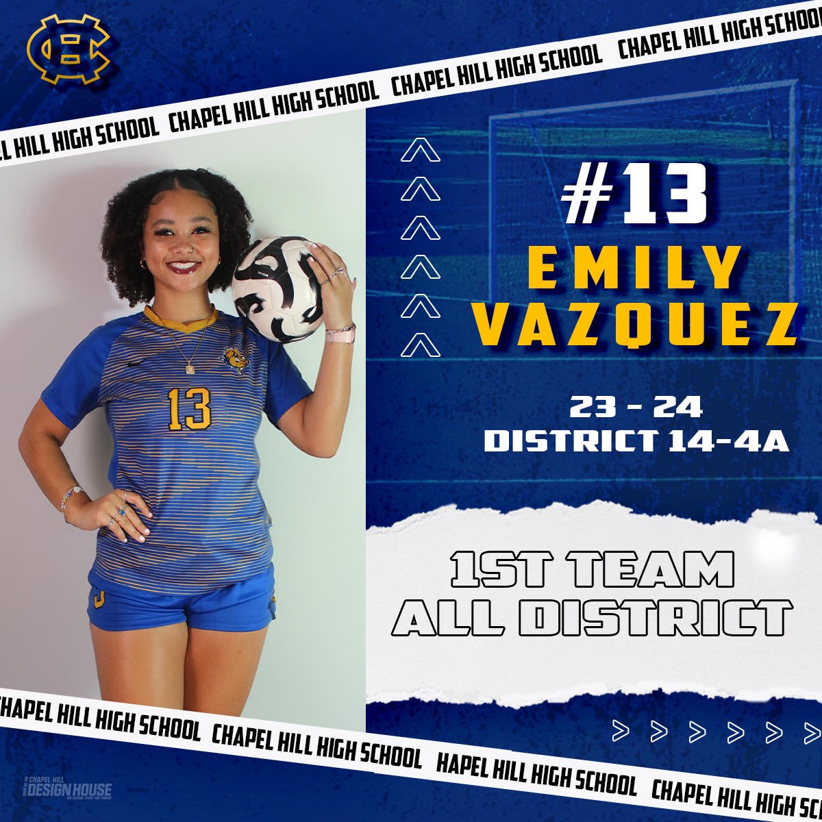 Chapel Hill HS Girls Soccer (@ch_girlssoccer) on Twitter photo District awards- 1st Team All District! Congrats ladies! District awards- 1st Team All District! Congrats ladies!