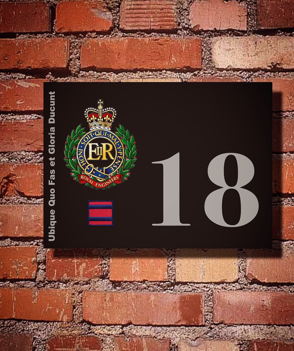What do you reckon to this? Would you like to see anything else in the sign before we release it on our website? #royalengineers #army #britisharmy #sappers