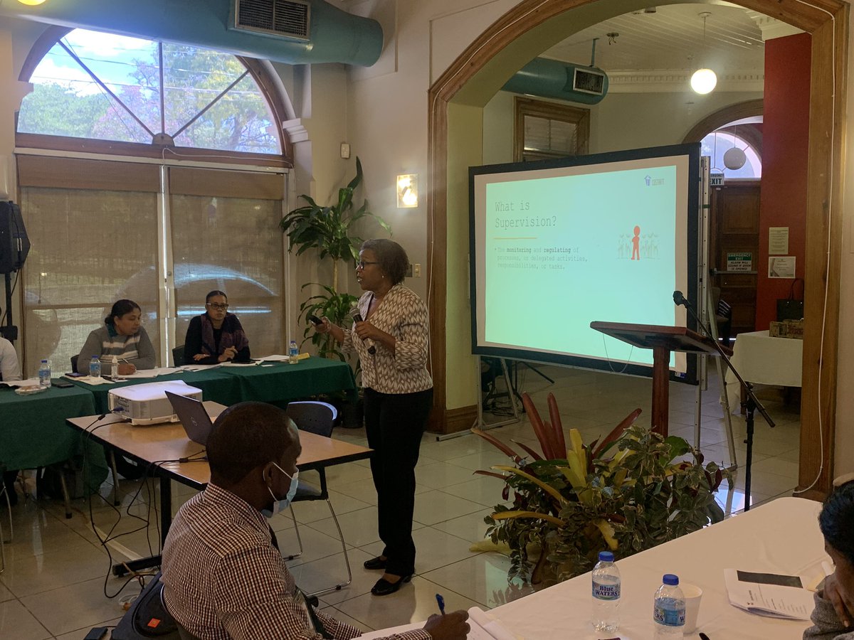 Today our faculty and staff are @NALISTT conducting a workshop on Leadership, Supervisory Management and Industrial Relations #COSTAATT @COSTAATT1