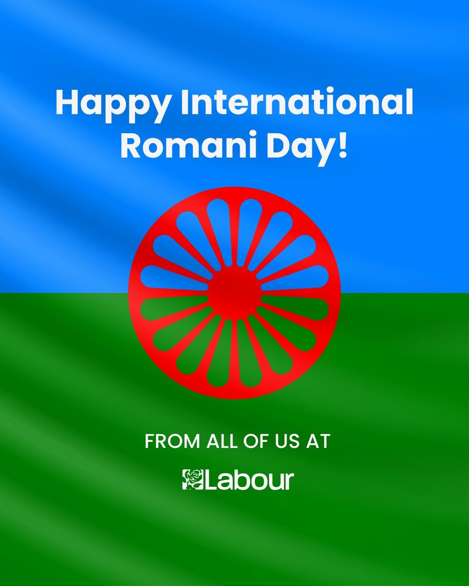 Happy international Romani Day! Today is a chance for us to fight discrimination that is too present in our society. It is a chance to celebrate the strength of Romani communities in our country and to meaningfully commit to ending structural discrimination.