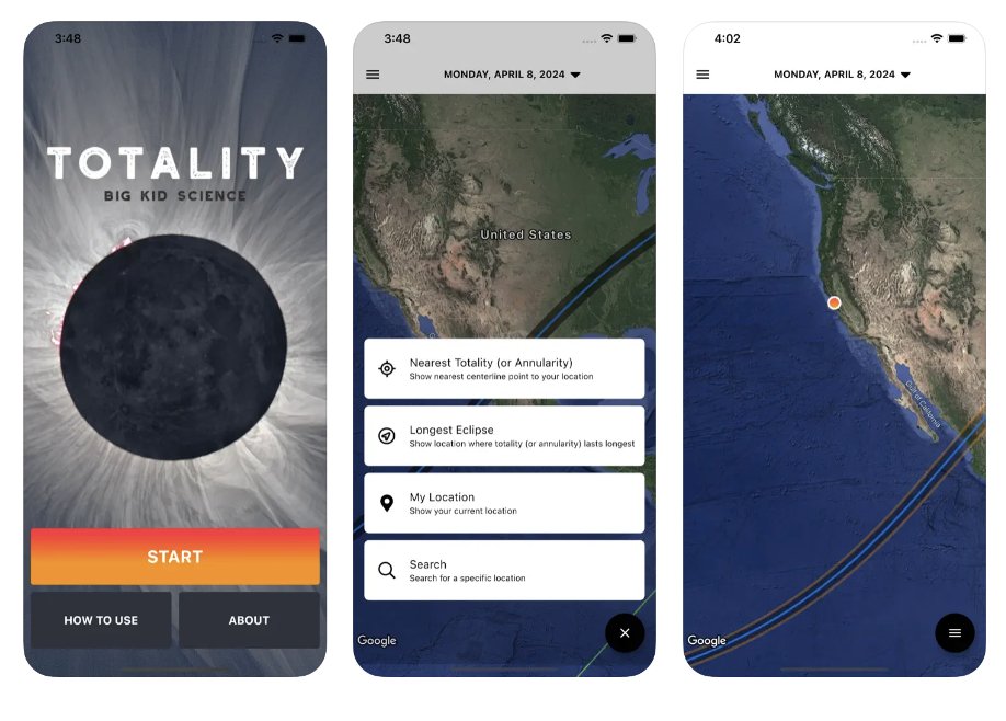 Wishing everyone clear skies and a happy and safe #SolarEclipse2024 viewing today! 😎☀️🌞 Don't forget to download the Totality app to see your view of the eclipse and find the closest location to see the totality near you: skyandtelescope.org/total-solar-ec…