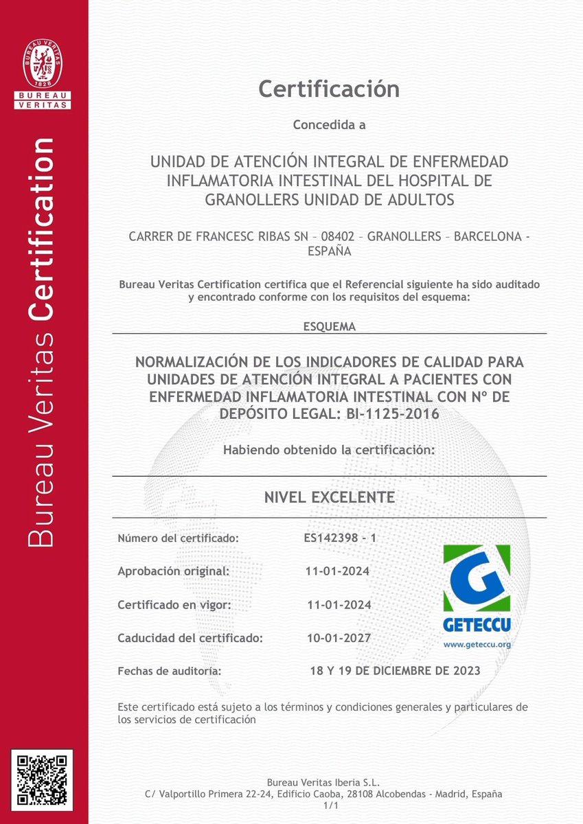Francesc Bas Cutrina (@fbascutrina) on Twitter photo Dia de celebració avui al Digestiu-<a href="/hggranollers/">Hospital General de Granollers</a>: Acte d'entrega Acreditació d'Excel·lència per <a href="/geteccu/">GETECCU</a> @BureauVeritasEs a la nostra Unitat de MII! 🤗 Agraïts assistència <a href="/ICarrasco4/">I Carrasco Miserachs</a> i <a href="/joanparelladas/">joan parellada</a> de <a href="/salutcat/">Salut</a>, així com <a href="/ACCUCatalunya/">ACCU Catalunya</a> <a href="/ACCU_Espana/">ACCU ESPAÑA</a> i <a href="/AbbVie_ES/">AbbVie España</a>, també <a href="/GETEII/">GETEII</a> Dia de celebració avui al Digestiu-<a href="/hggranollers/">Hospital General de Granollers</a>: Acte d'entrega Acreditació d'Excel·lència per <a href="/geteccu/">GETECCU</a> @BureauVeritasEs a la nostra Unitat de MII! 🤗 Agraïts assistència <a href="/ICarrasco4/">I Carrasco Miserachs</a> i <a href="/joanparelladas/">joan parellada</a> de <a href="/salutcat/">Salut</a>, així com <a href="/ACCUCatalunya/">ACCU Catalunya</a> <a href="/ACCU_Espana/">ACCU ESPAÑA</a> i <a href="/AbbVie_ES/">AbbVie España</a>, també <a href="/GETEII/">GETEII</a>