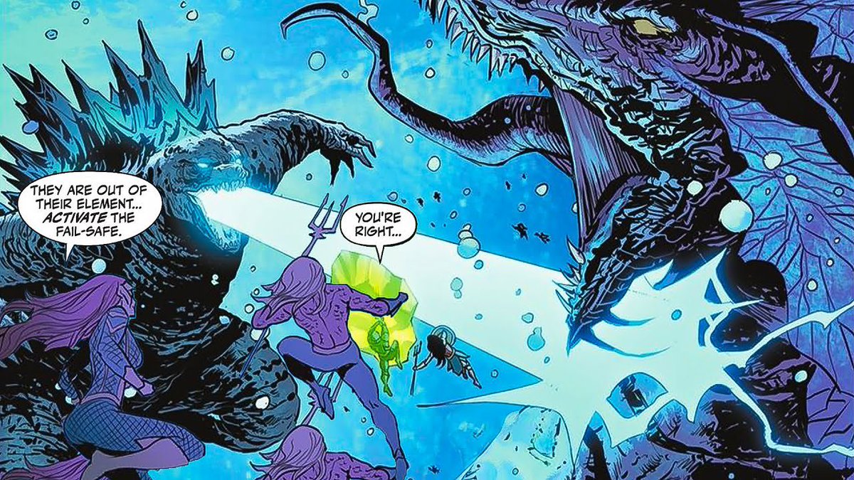 The time has finally arrived! We’d like to apologize for the episode being delayed, but fret not! Our latest episode will arrive this week, and here is a comic panel to hint at what movies we chose! 

#dccomics #monsterverse #podcast #moviepodcast #twodudesonedoublefeature