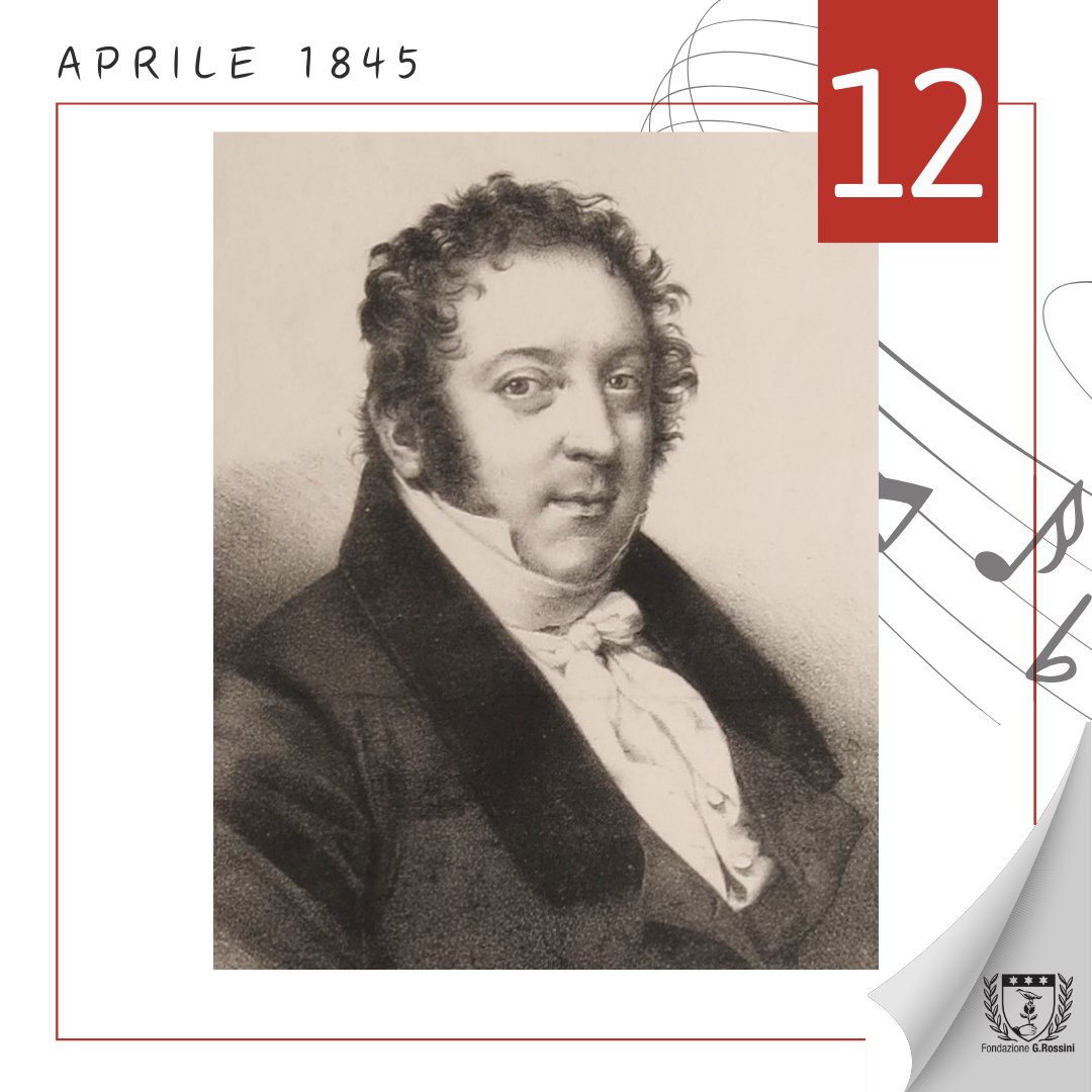 12 aprile 1845 A Bologna Rossini termina il 𝑇𝑒𝑚𝑎 𝑜𝑟𝑖𝑔𝑖𝑛𝑎𝑙𝑒 𝑣𝑎𝑟𝑖𝑎𝑡𝑜 per violino e pianoforte #fondazionerossini #366giorniconrossini #GioachinoRossini #Pesaro2024