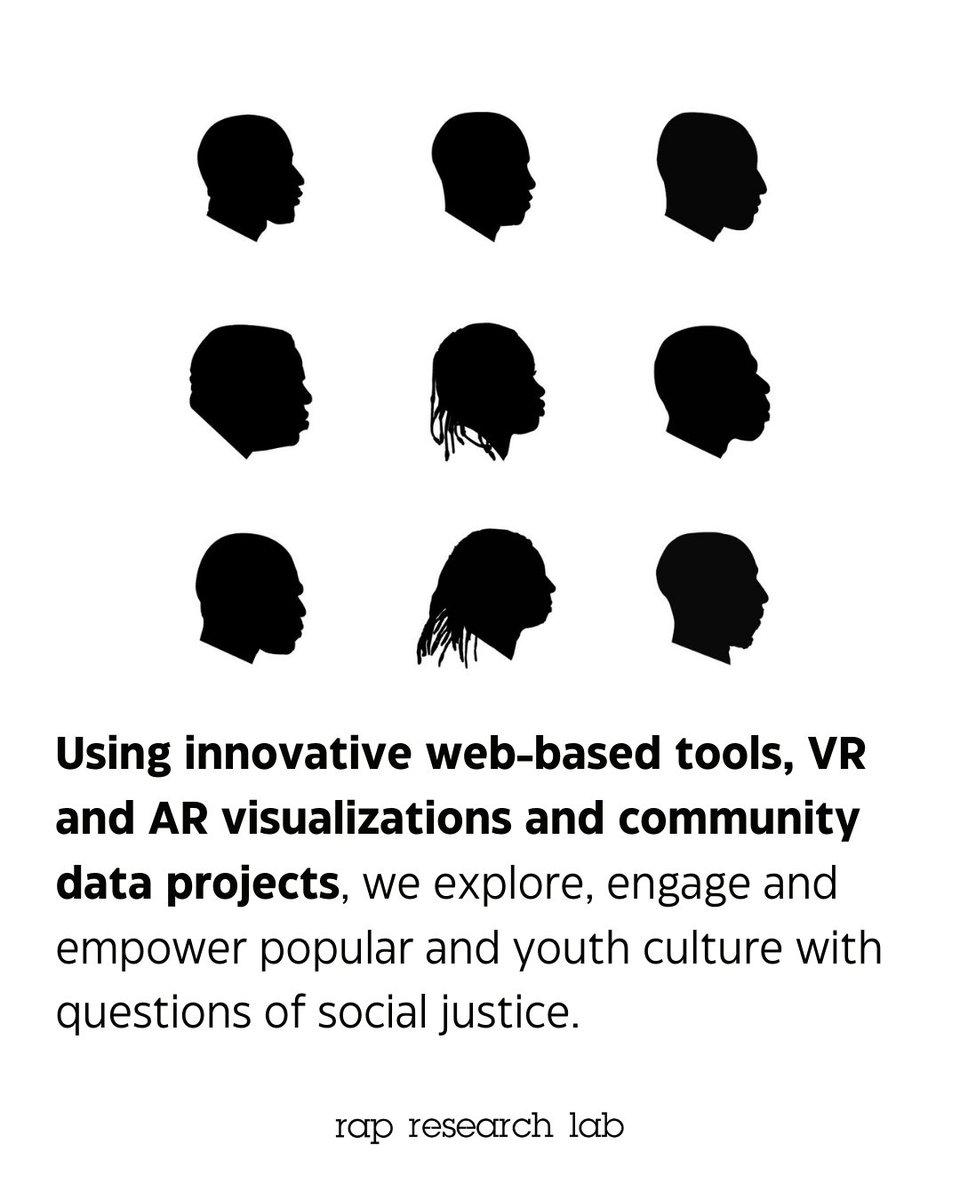 We're always finding new ways to use rap as an analytic tool in pedagogy, entertainment applications, art, and play. Whether its natural language processing analysis, 5G mapping, or memory labs, our team is dedicated to creating tools that playfully transform data engagement.