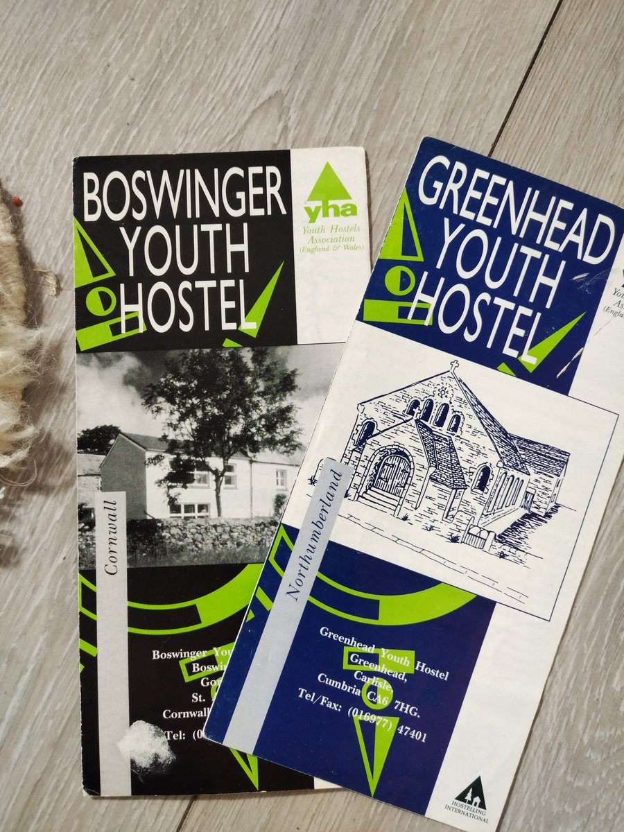 yj1060's tweet image. Looking through some of my old YHA hostel leaflets.  Is Greenhead still open? #yha #hostelling