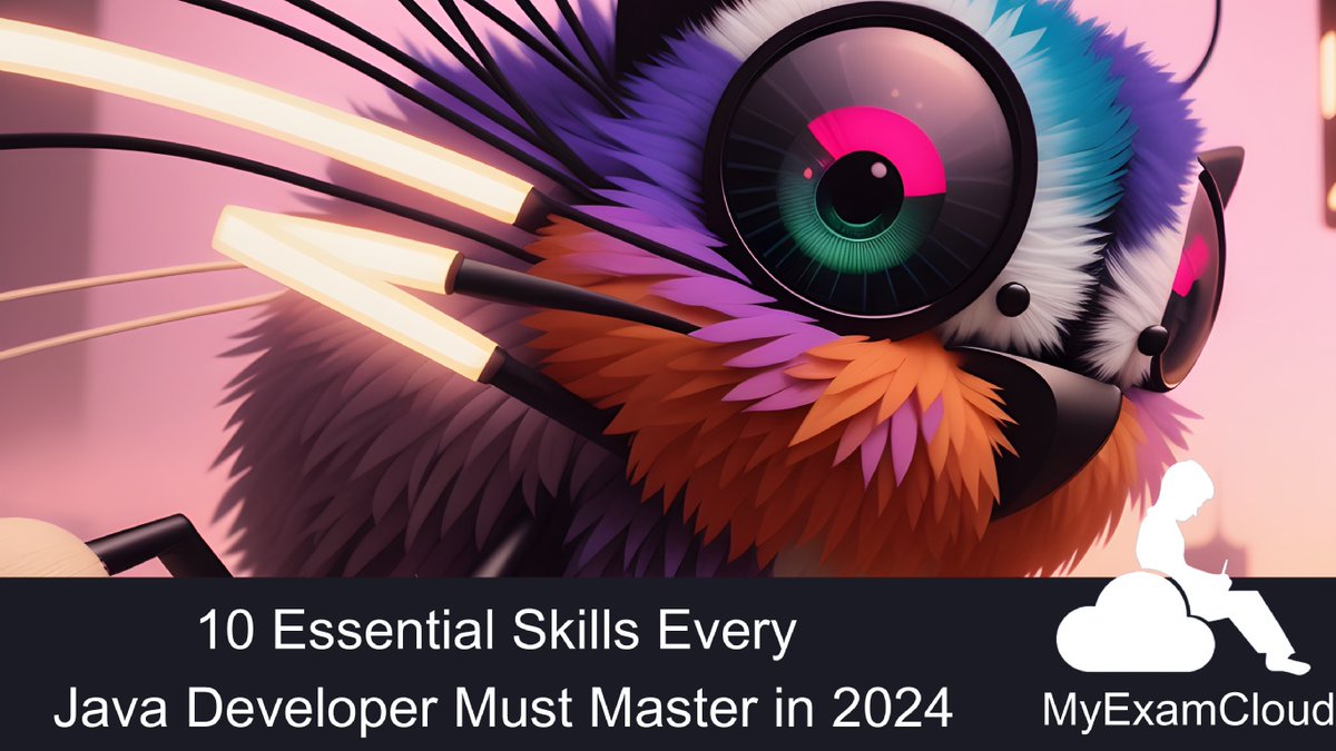 10 Essential Skills Every Java Developer Must Master in 2024 linkedin.com/pulse/10-essen… #myexamcloud #java #python #ai #artificialintelligence #devops #software #coding #developer #machinelearning #javaprogramming #pythonprogramming #aws #gcp #freshers #collegestudents