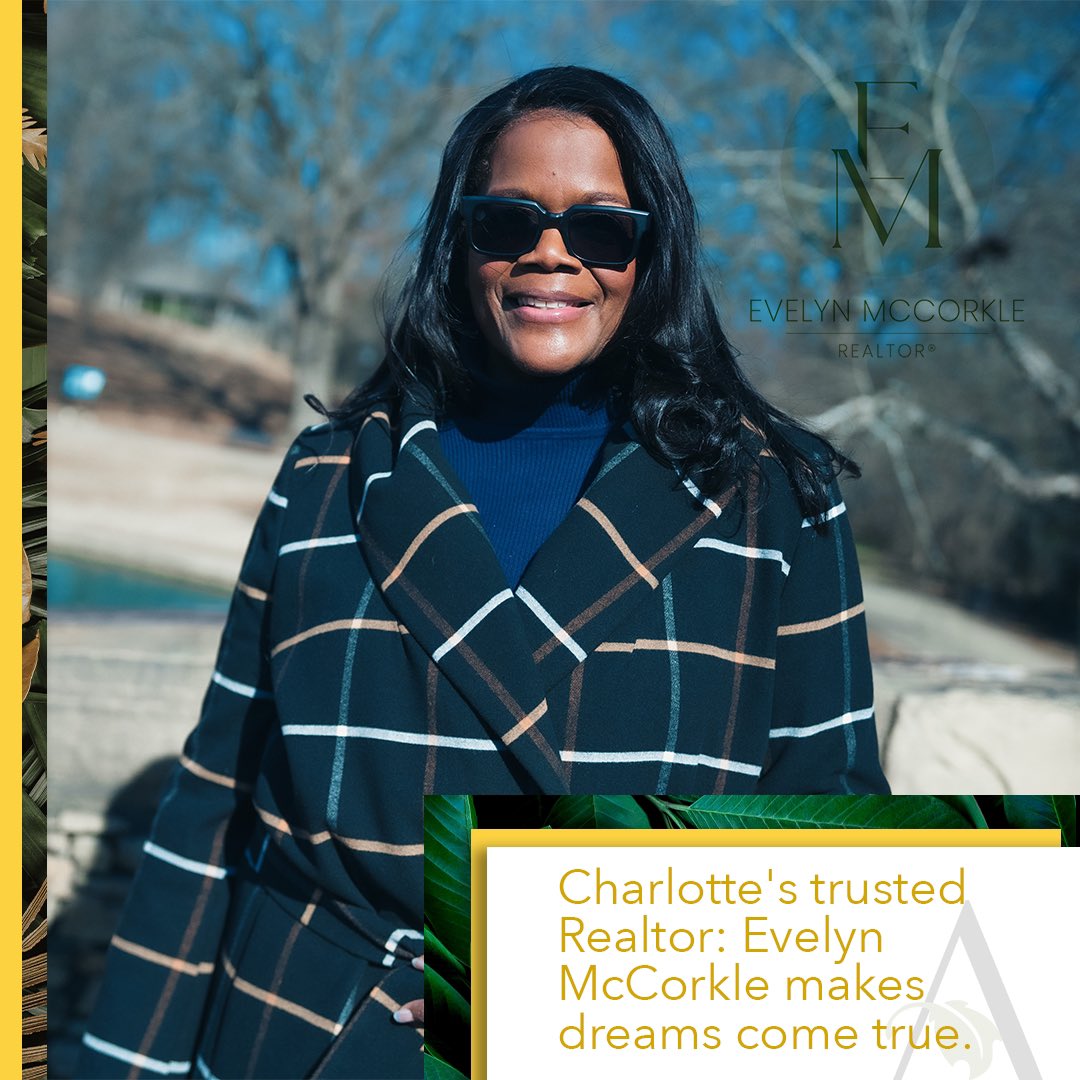 emccorkle1's tweet photo. 🏡✨ Ready to find your dream home but unsure where to start? Look no further than Charlotte’s trusted realtor, Evelyn McCorkle. Reach out today and take the first step towards your happily ever after! #DreamHome #TrustedRealtor #CharlotteRealEstate https://t.co/8CsWWtpogv