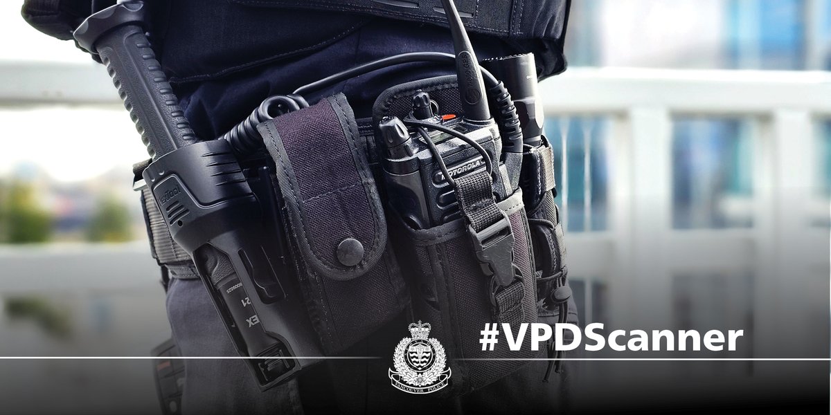VancouverPD's tweet photo. #VPDScanner: #VPD responded to multiple 911 calls on Sunday near W Georgia & Thurlow where a 32-year-old woman was assaulting random strangers, including a mother walking with her nine-year-old daughter. Thanks to the 911 callers, the suspect was quickly arrested by #VPD patrol officers. #jail