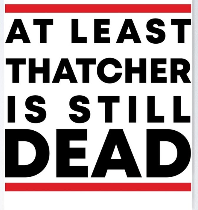 Happy birthday, Dad. No better gift than her karking it on your birthday. X
