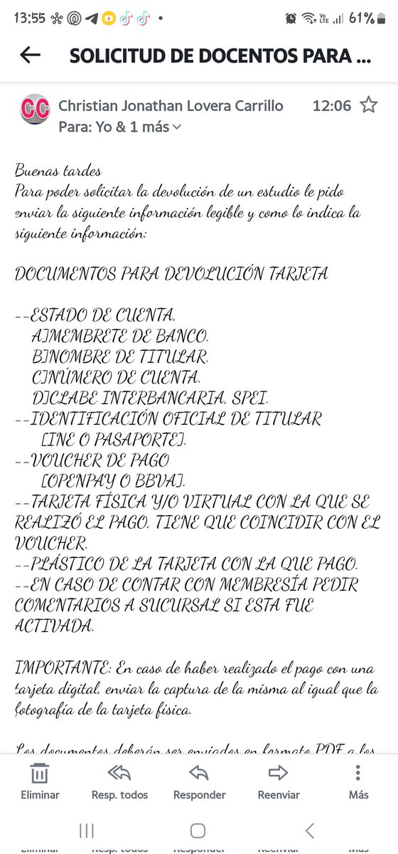 En este día del #Eclipse2024 #EclipseSolar2024 les recuerdo: Si haces una cita en @OlabLaboratorio y la pagas; seguro NO TE LA HACEN; como ya te cobraron, pides tu devolución y qué crees? Para que te hagan tuuu devolución en diez o quince días hábiles (si bien te va) DEBES…