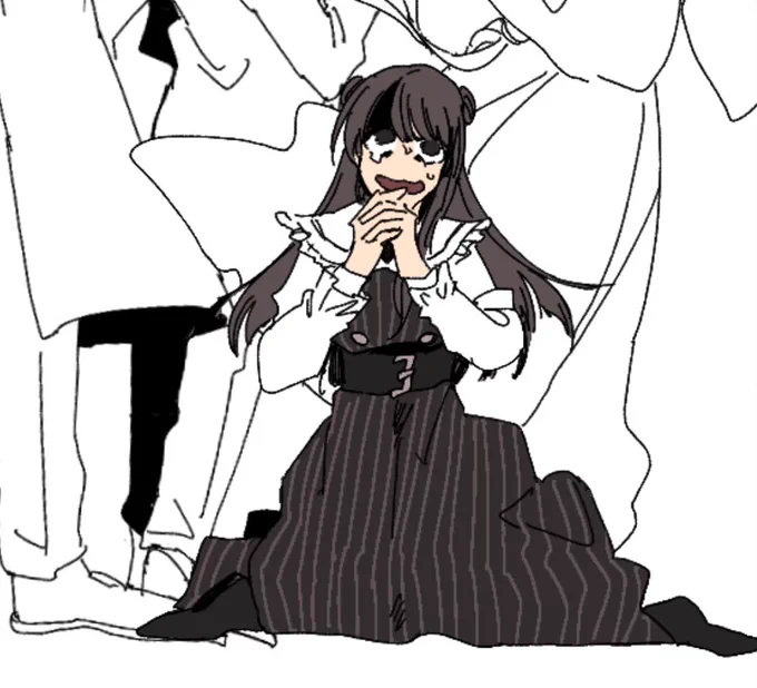 一人30分で描けたとて8時間以上かかる(恐)気長に待っててもらえたら......
舞台最高〜〜〜でした、ありがとう!! 