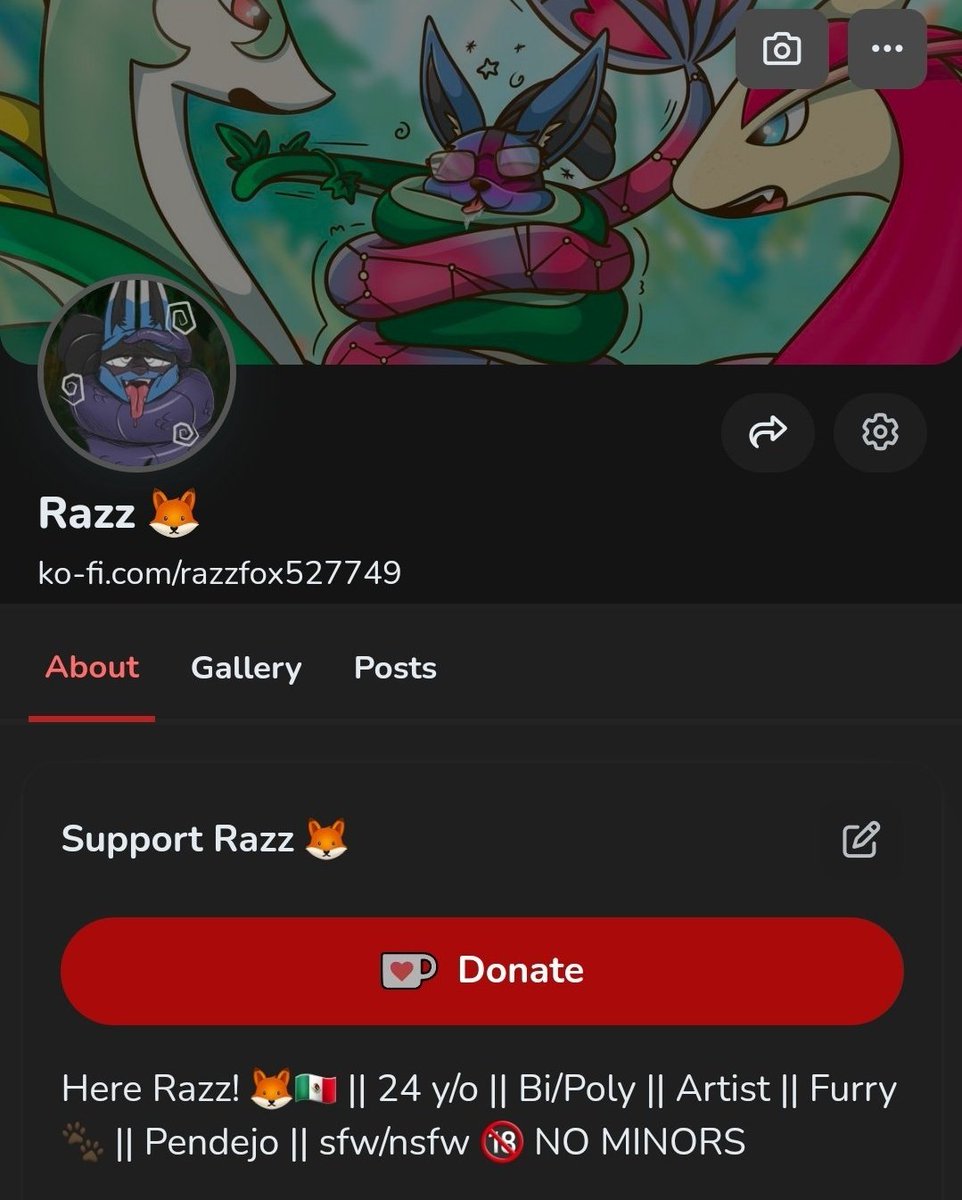 BoxIdle's tweet image. I'm an artist who draws for the internet and I love this hobby so much, if you want to help me continue doing what we all like, any tip amount will be truly appreciated ♥️
Will be much more art ahead!

ko-fi.com/razzfox527749