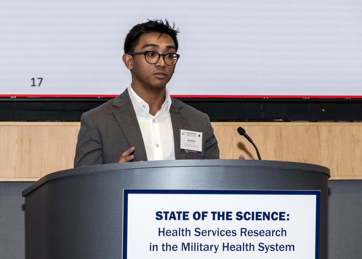 CHSR & DHA R&E hosted the State of the Science: Health Services Research in the Military Health System Symposium last week. Thank you to our wonderful speakers and everyone who attended in person & online.👏👏👏
#HealthServicesResearch @USUhealthsci @HJFMilMed @DoD_DHA