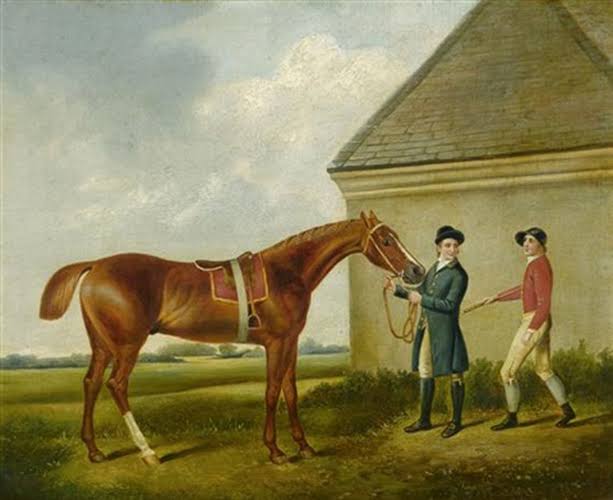The other #Eclipse: 250 years ago during the total solar eclipse in Britain April 1, 1764 — a horse was born at Cranbourne Lodge. Arriving as he did during such, celestial event, the colt was named Eclipse. As a race horse, the stallion was never beaten #Eclipse2024 #horses