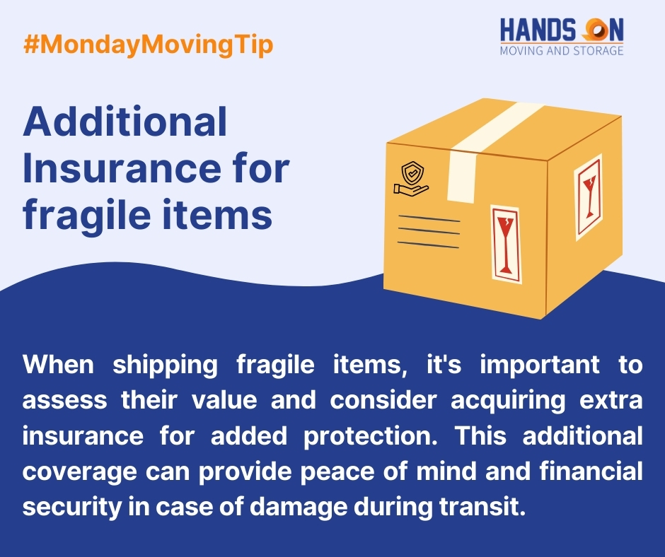 handsonmoving's tweet image. Additional Insurance for fragile items 
#MondayMovingTips #LocalMovers #StorageCompany