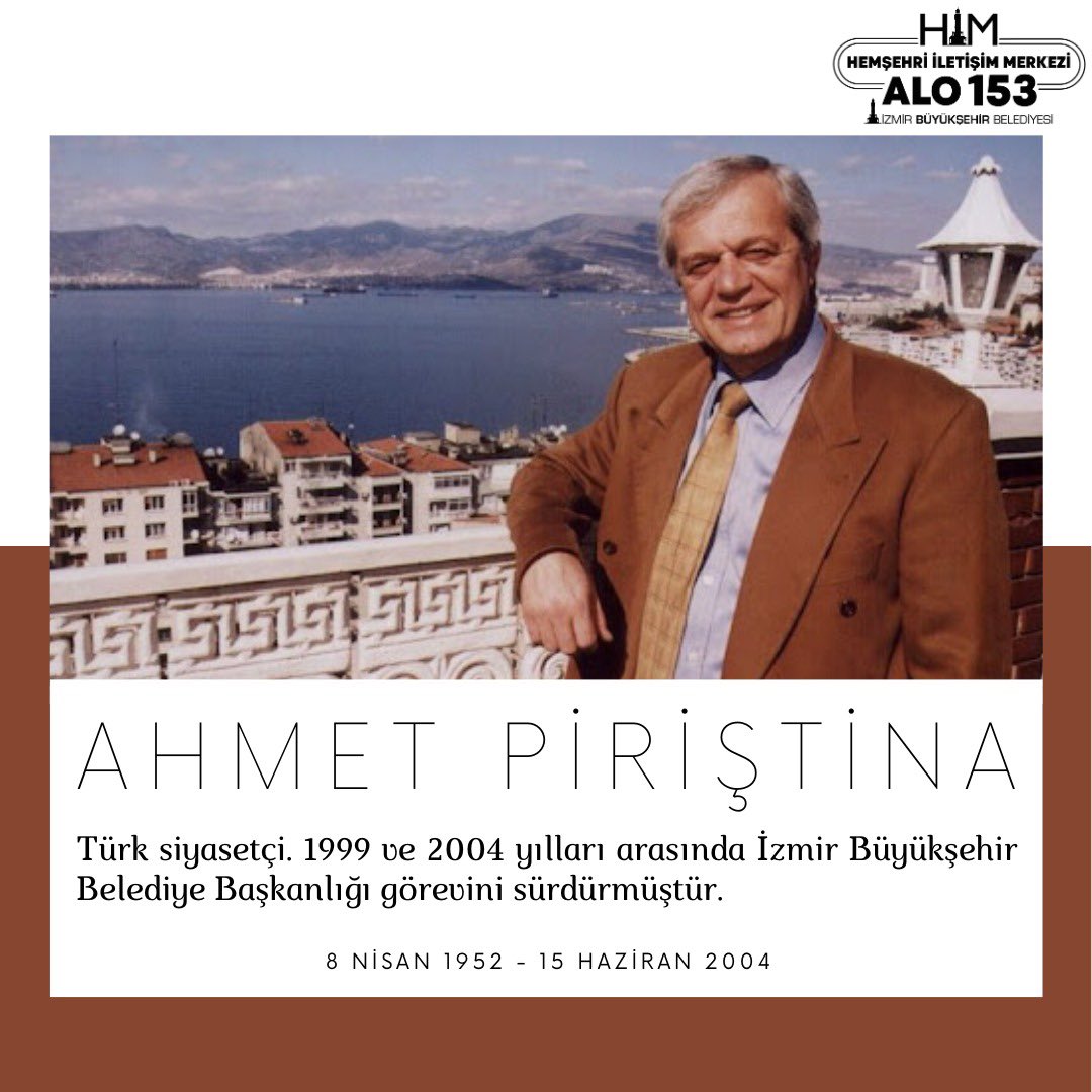Ahmet Piriştina’yı 72. doğum gününde saygı ve minnetle anıyoruz. #EfsaneBaşkanAhmetPriştina
