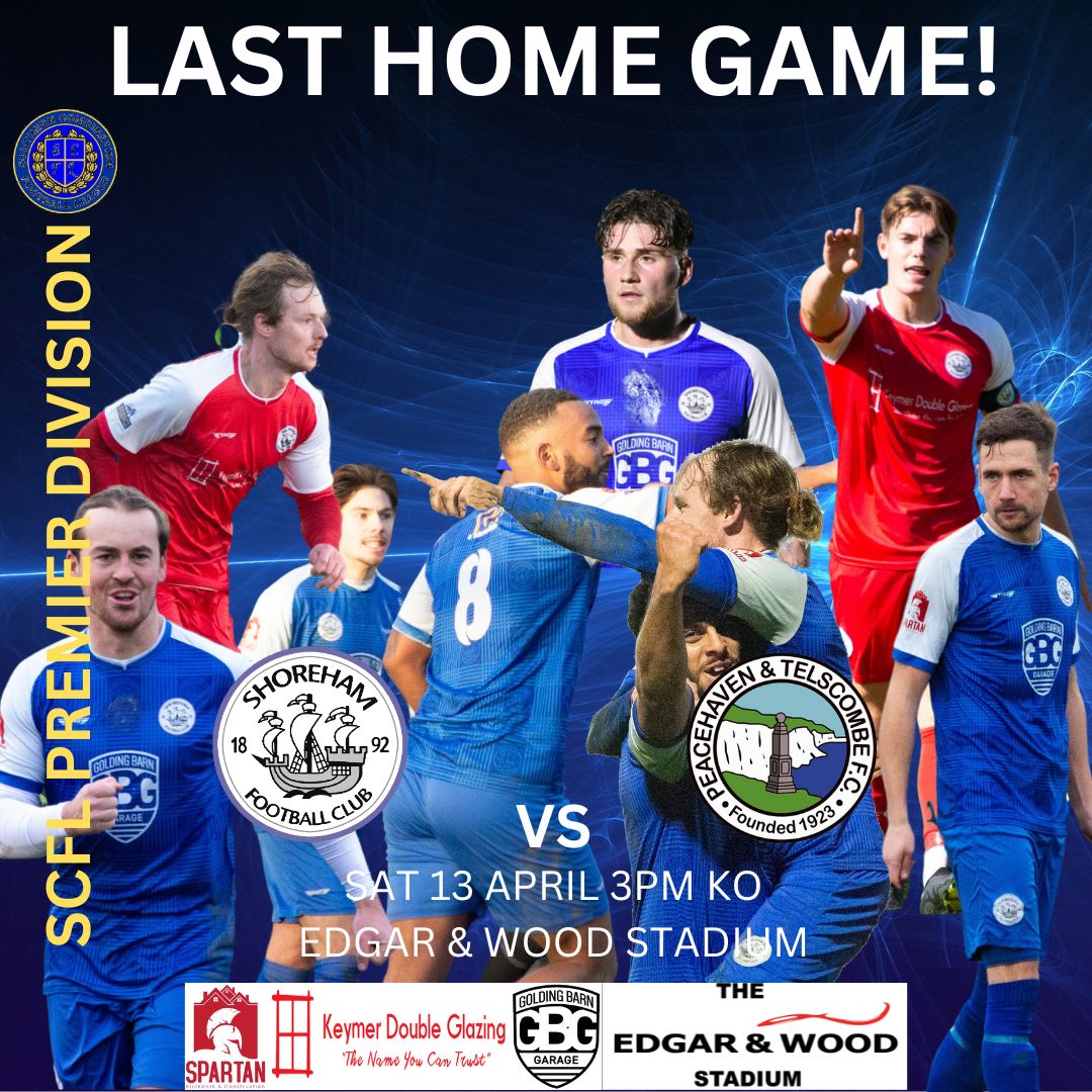 Its finaly arrived the last home game of the season. Get down to support the lads for the last time at home. @PT_FC @TheSCFL @NonLeagueCrowd