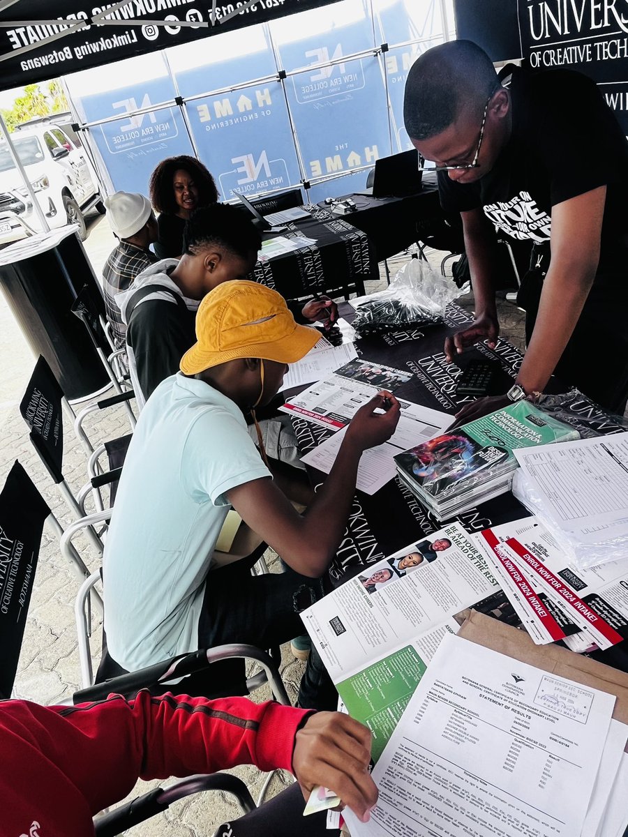 Maun📌📌We are in your area

Dear 2024 Prospective Students

Meet with the Limkokwing University Recruitment and Admissions Team in Maun- Botswana Open University and Start your Application and Admissions Process!

For more information contact/Whatsapp 76437723

#Designyourfuture