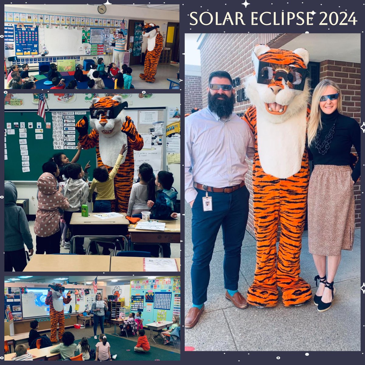 Fountain Hill Phil is ready for the Solar Eclipse! 🕶️🌒 <a href="/BethlehemAreaSD/">BASD</a>