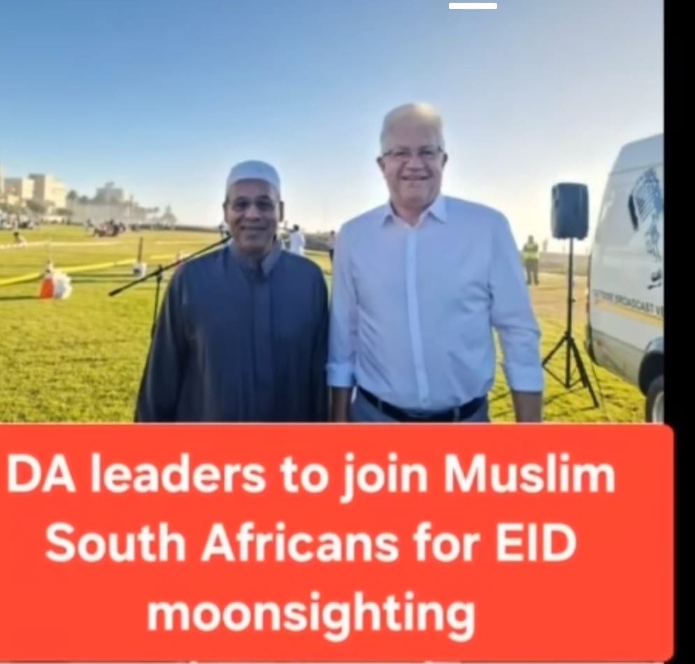 So the @Our_DA couldn’t join the Muslims and pro Palestinian supporters for the numerous protests calling for the end of the Gaza genocide but want to join the Muslims for moonsighting? I guess you’ll do anything for votes 😡😡😡😡