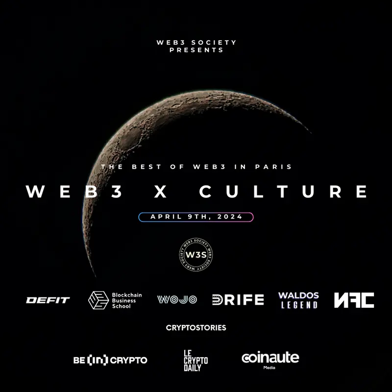 Soooo who's in Paris this week? See you tomorrow with @web3society_ @DEFITofficial @Drife_official @WaldosLegend and more 🎉 Dropping registration LINK below, you're all invited ! ⤵️