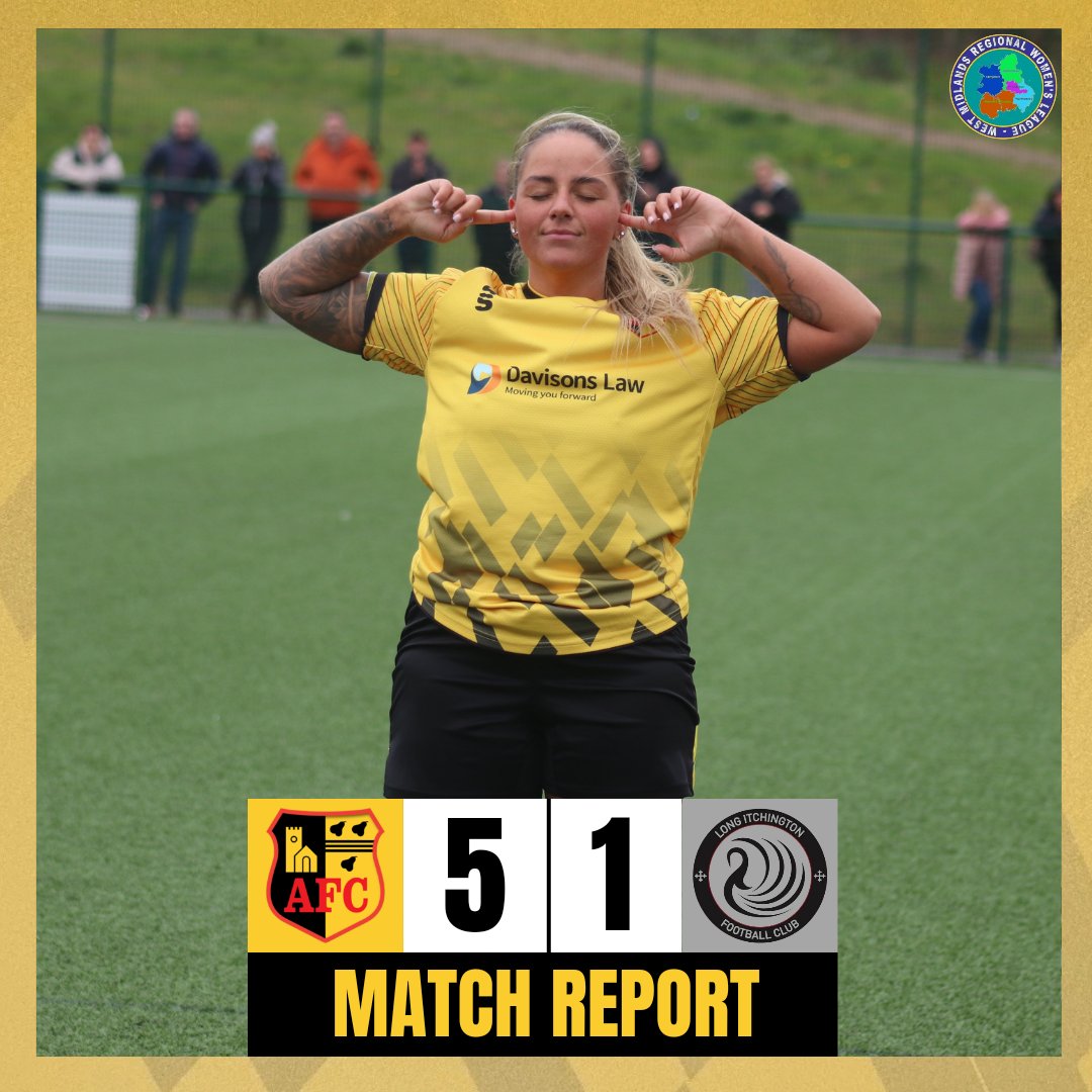 Alvechurch Women made it six league wins in a row with a vital win on 🏡 soil against third-placed Long Itchington Ladies. ✍️ 

Read our match report below. 👇

alvechurchfc.club/news/match-rep…

#UpTheChurch 💛