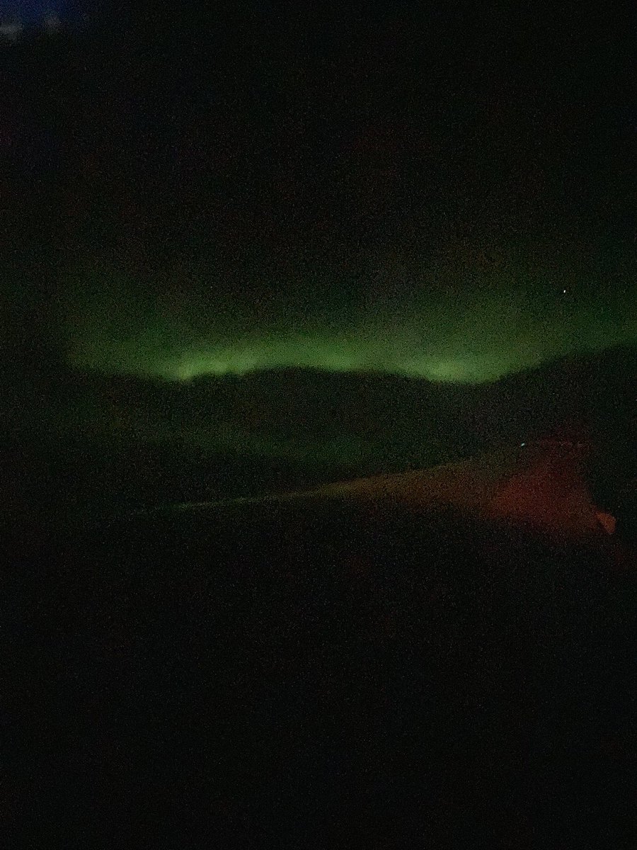 Treated to a light show on the way back! #ISA2024