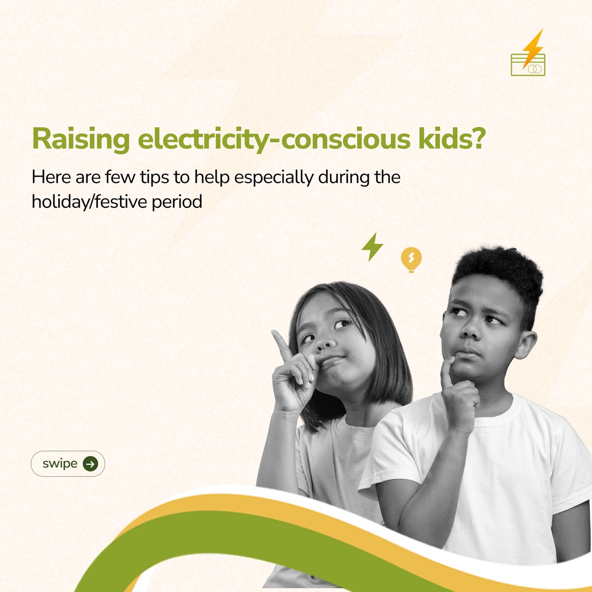 There is no better time to teach your kids about electricity safety than during this holiday period. 

Here are a few steps that can help you raise electricity-self-conscious kids. 

#buypower #electricitysafety