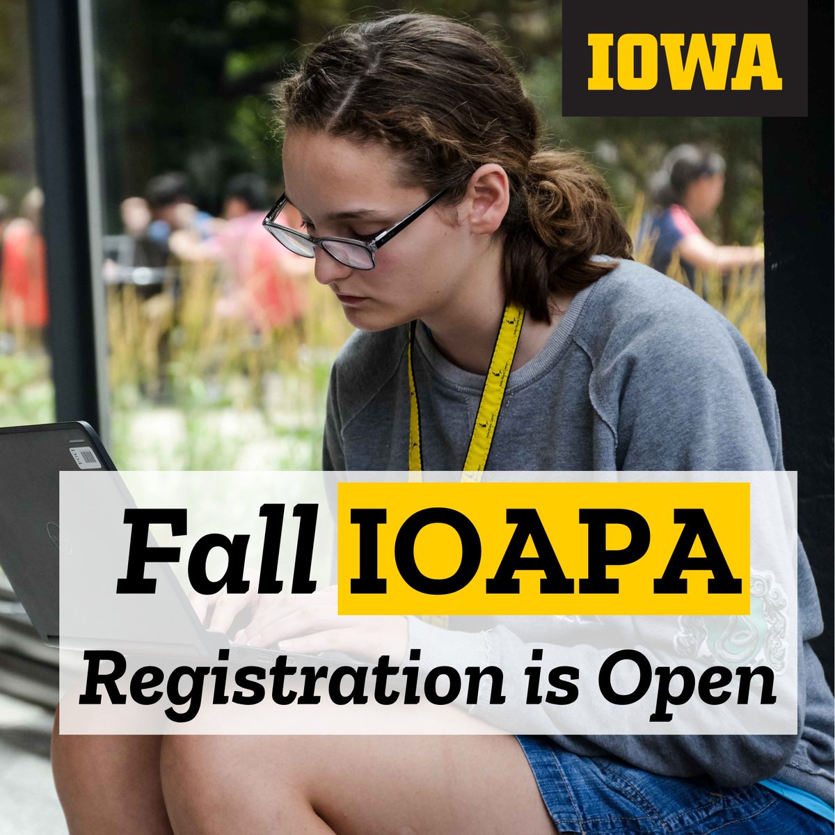 The fall registration portal for the Iowa Online AP Academy (IOAPA) is now live! IOAPA offers free advanced classes for students in Iowa through their schools. Visit belinblank.org/ioapa/ to learn more!