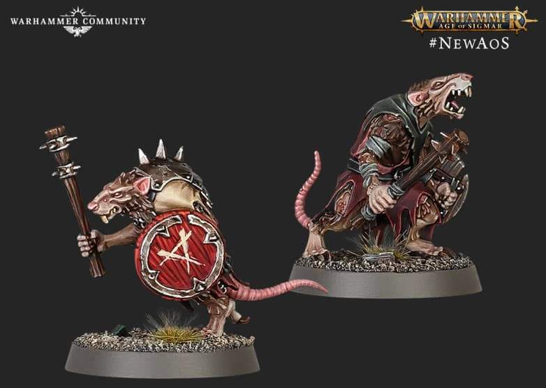 The new Clan Rat sculpts look incredible! sneaky little blighters 😅 💚 These guys look full of character, I can't wait to see the rest of the range. 

#WarhammerCommunity #ageofsigmar #aos #warhammer #paintingminis