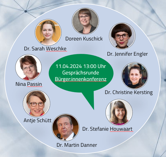 Gemeinsam sind wir stark: Mit der Initiaitve #DESAM-ForNet bauen wir die Forschung in der hausärztlichen Praxis aus - und laden Bürger:innen herzlich zum Mitmachen bei der Bürgerkonferenz am 11./12. April beim Forschungspraxennetz SaxoForN in Frankfurt ein tinyurl.com/59ddzwcd