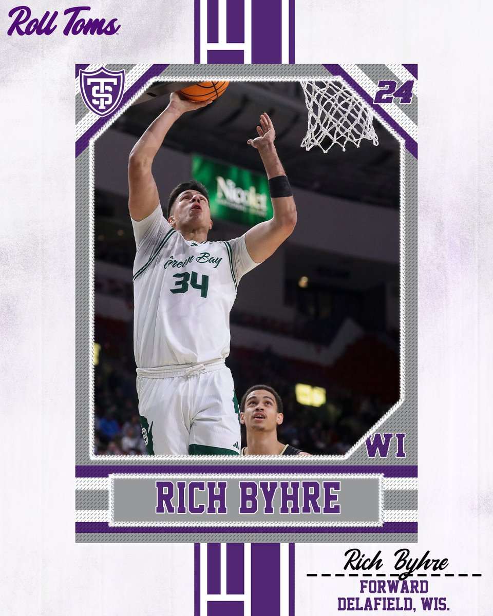 Excited to welcome in <a href="/RichieByhre18/">Rich Byhre</a> to the Tommie Family

#RollToms